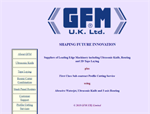 Tablet Screenshot of gfmuk.net